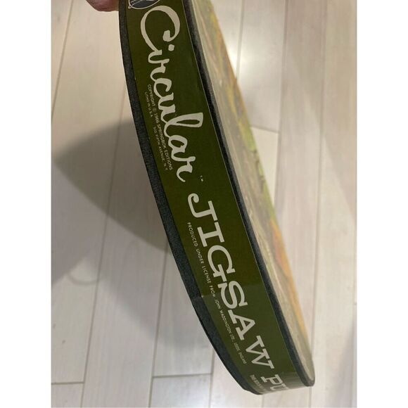 Vintage 1968 Springbok "AFRICAN ANIMALS" Wildlife COMPLETE Circular Puzzle 6012 - Picture 5 of 6